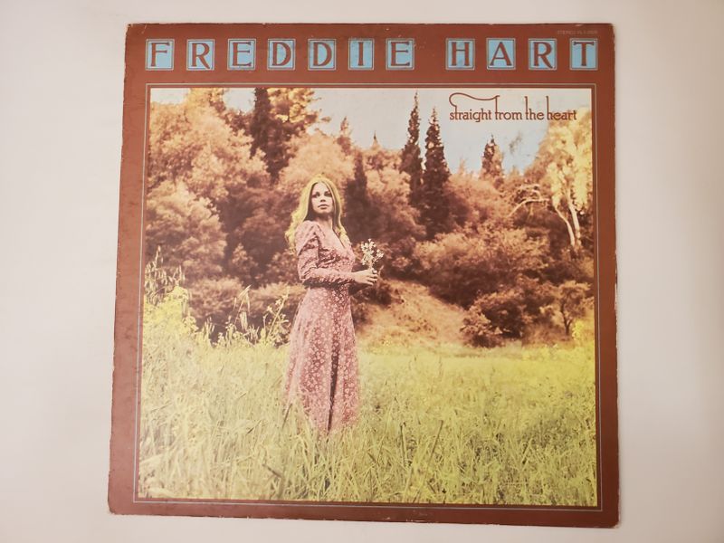 Freddie Hart Straight From The Heart vinyl record